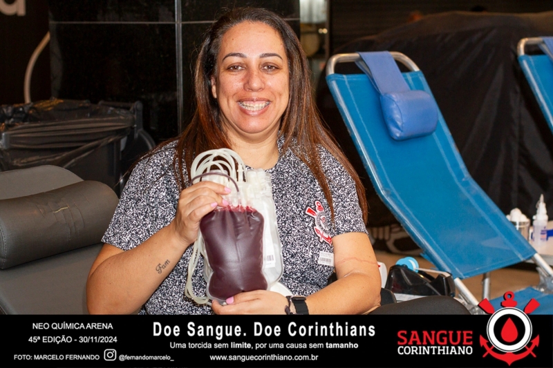 45º Edição - Campanha Sangue Corinthiano - Neo Quimíca Arena