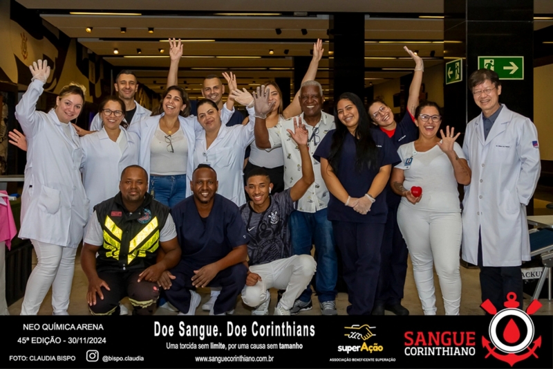 45º Edição - Campanha Sangue Corinthiano - Neo Quimíca Arena