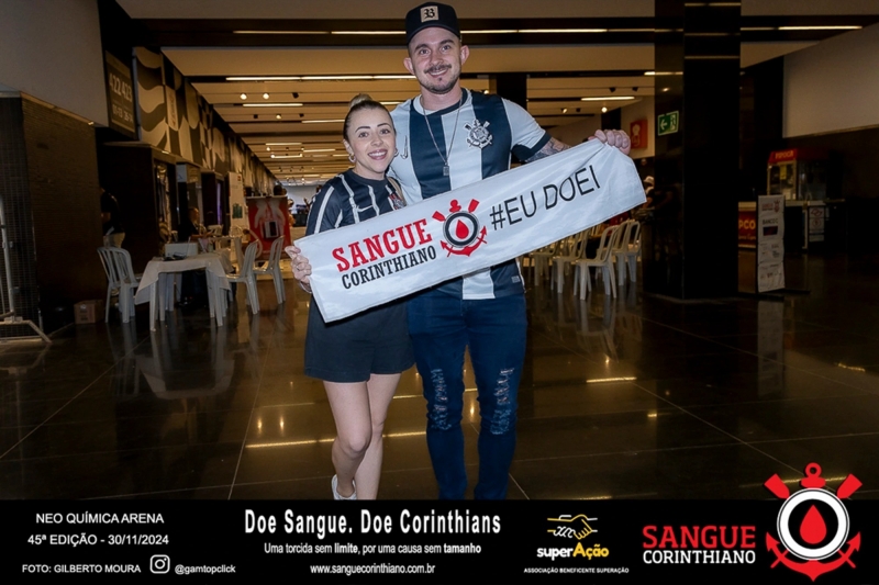 45º Edição - Campanha Sangue Corinthiano - Neo Quimíca Arena