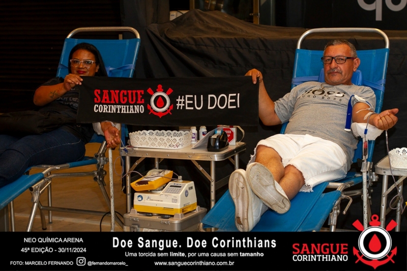 45º Edição - Campanha Sangue Corinthiano - Neo Quimíca Arena