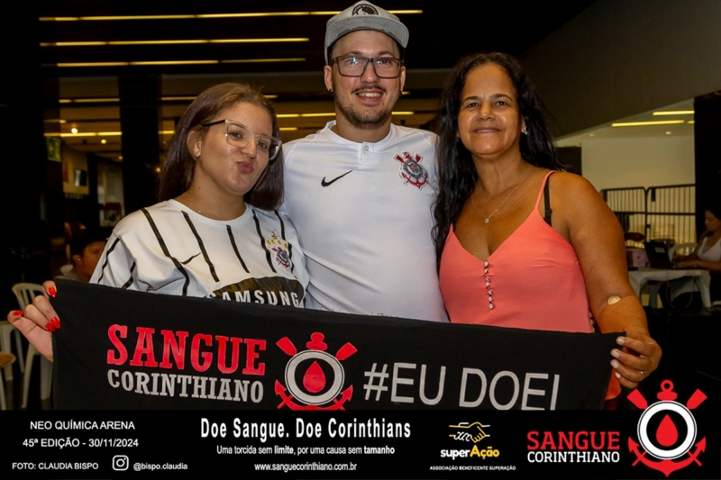 45º Edição - Campanha Sangue Corinthiano - Neo Quimíca Arena