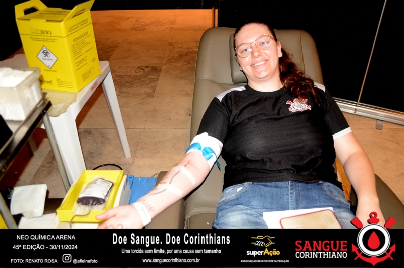 45º Edição - Campanha Sangue Corinthiano - Neo Quimíca Arena