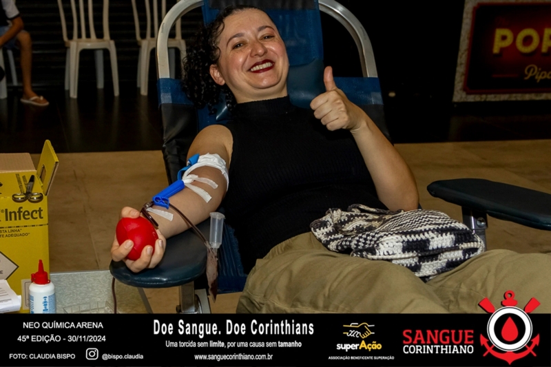 45º Edição - Campanha Sangue Corinthiano - Neo Quimíca Arena