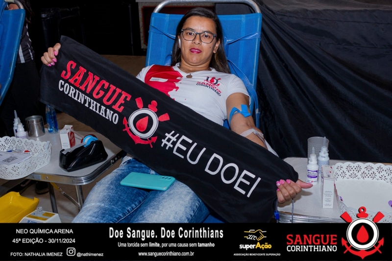 45º Edição - Campanha Sangue Corinthiano - Neo Quimíca Arena