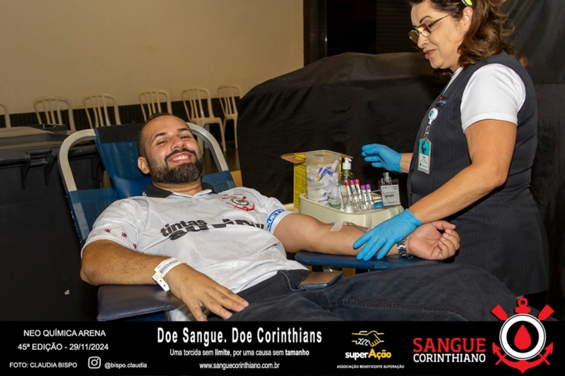 45º Edição - Campanha Sangue Corinthiano - Neo Quimíca Arena