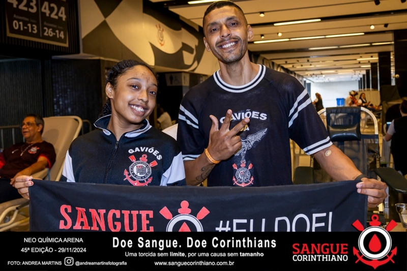 45º Edição - Campanha Sangue Corinthiano - Neo Quimíca Arena
