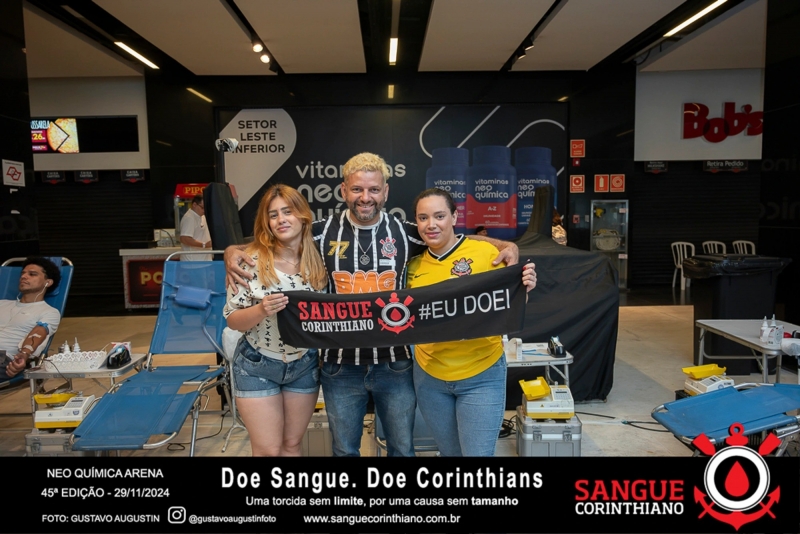 45º Edição - Campanha Sangue Corinthiano - Neo Quimíca Arena