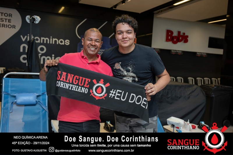45º Edição - Campanha Sangue Corinthiano - Neo Quimíca Arena