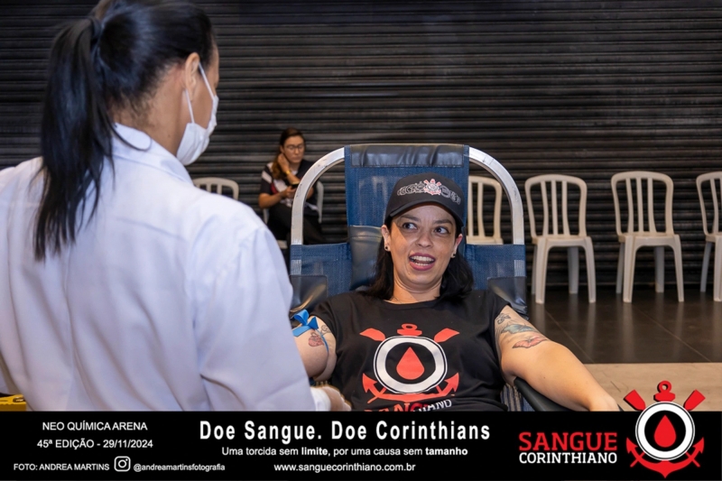 45º Edição - Campanha Sangue Corinthiano - Neo Quimíca Arena