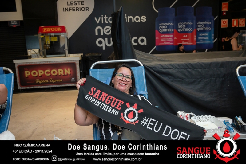 45º Edição - Campanha Sangue Corinthiano - Neo Quimíca Arena