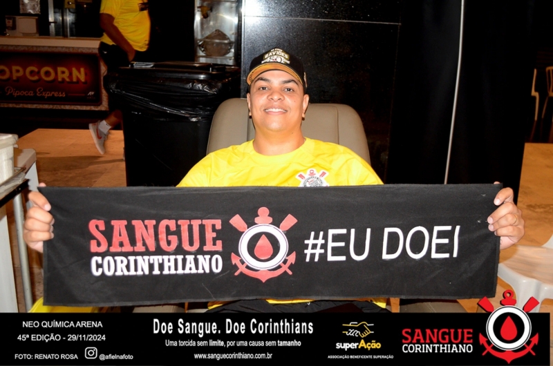 45º Edição - Campanha Sangue Corinthiano - Neo Quimíca Arena