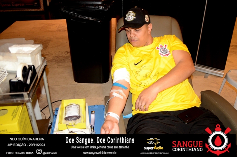 45º Edição - Campanha Sangue Corinthiano - Neo Quimíca Arena