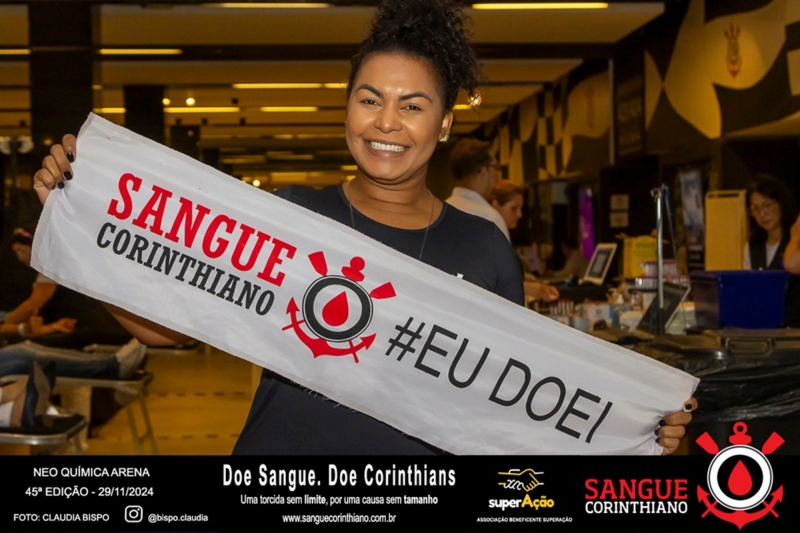 45º Edição - Campanha Sangue Corinthiano - Neo Quimíca Arena