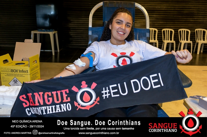45º Edição - Campanha Sangue Corinthiano - Neo Quimíca Arena