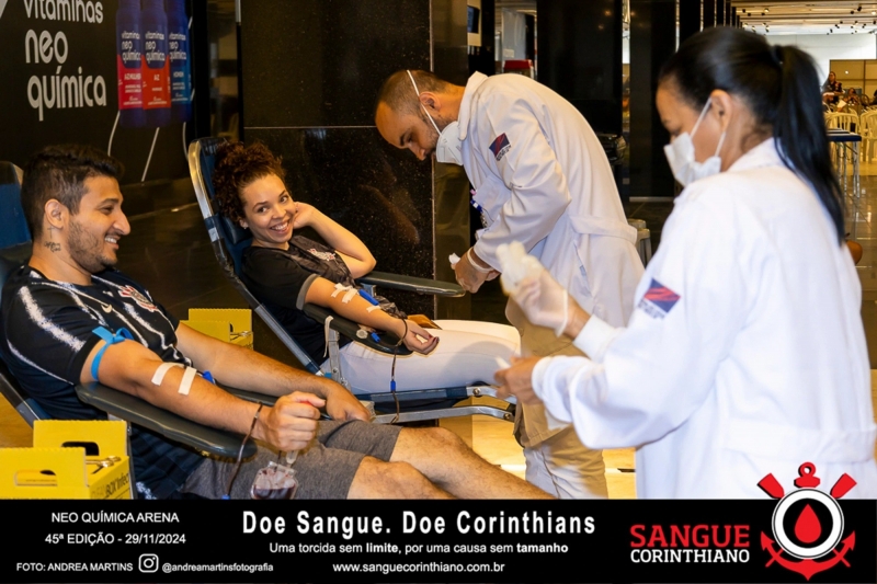 45º Edição - Campanha Sangue Corinthiano - Neo Quimíca Arena