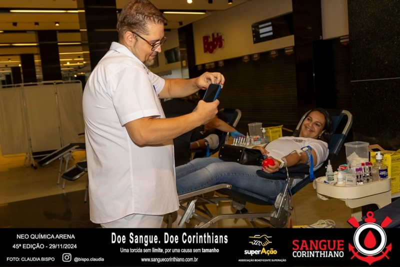 45º Edição - Campanha Sangue Corinthiano - Neo Quimíca Arena