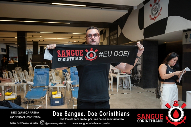 45º Edição - Campanha Sangue Corinthiano - Neo Quimíca Arena