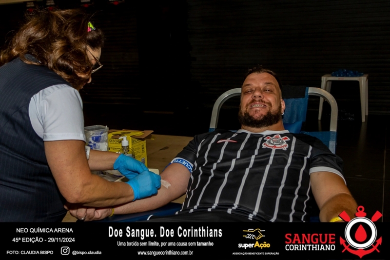 45º Edição - Campanha Sangue Corinthiano - Neo Quimíca Arena