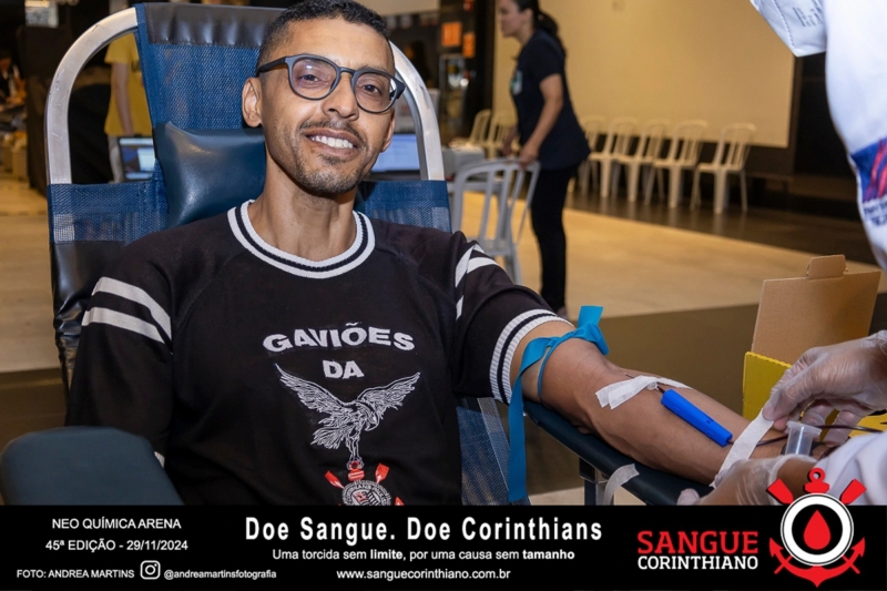 45º Edição - Campanha Sangue Corinthiano - Neo Quimíca Arena