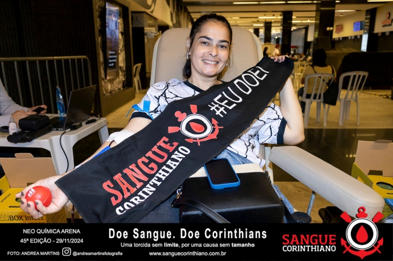 45º Edição - Campanha Sangue Corinthiano - Neo Quimíca Arena