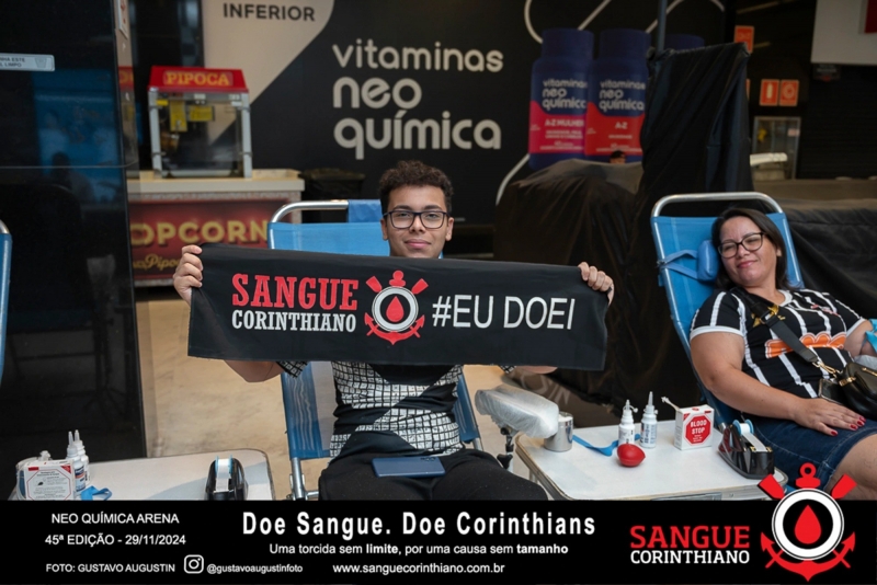 45º Edição - Campanha Sangue Corinthiano - Neo Quimíca Arena