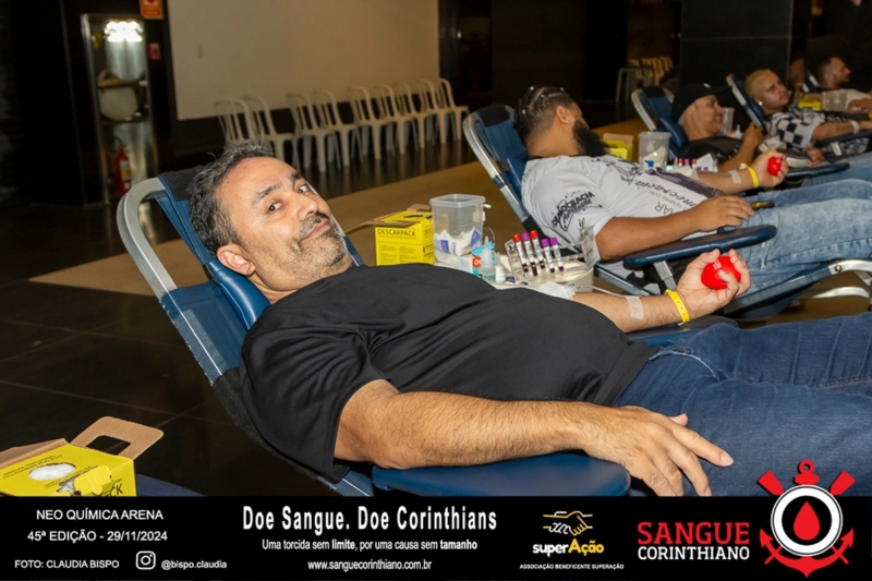 45º Edição - Campanha Sangue Corinthiano - Neo Quimíca Arena