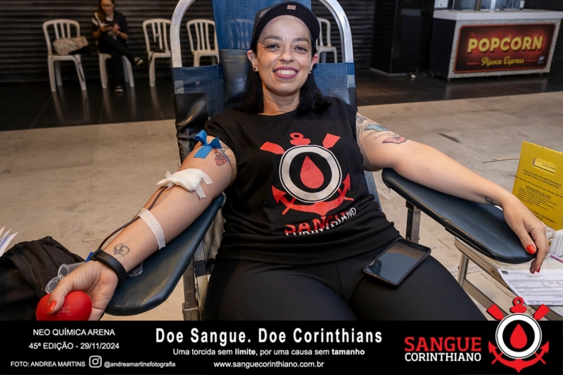 45º Edição - Campanha Sangue Corinthiano - Neo Quimíca Arena