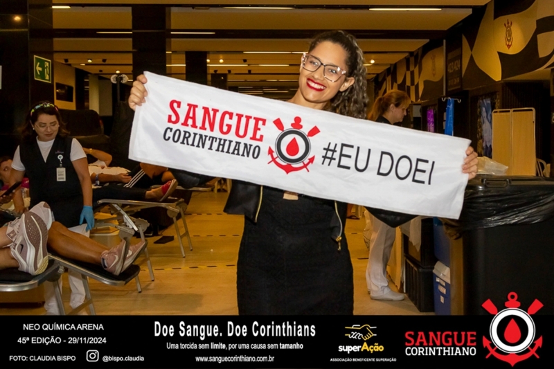45º Edição - Campanha Sangue Corinthiano - Neo Quimíca Arena
