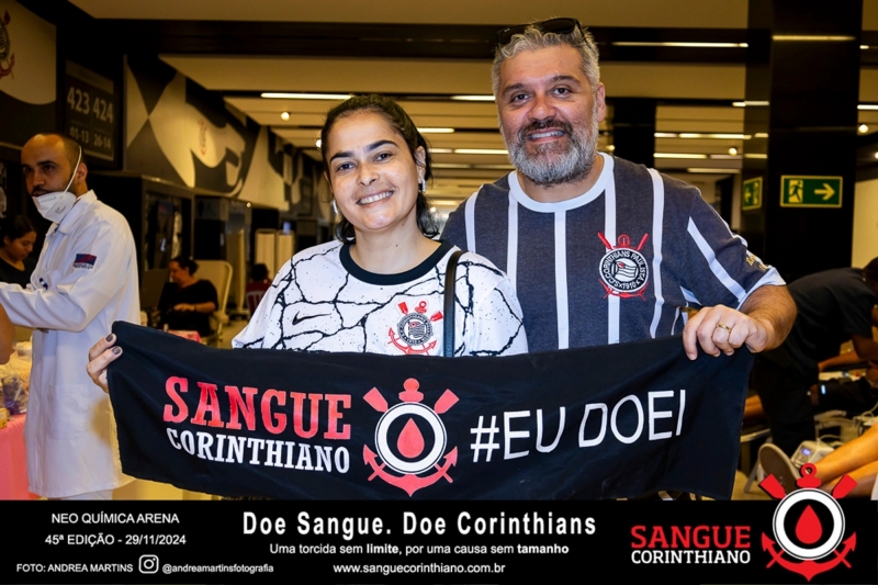 45º Edição - Campanha Sangue Corinthiano - Neo Quimíca Arena