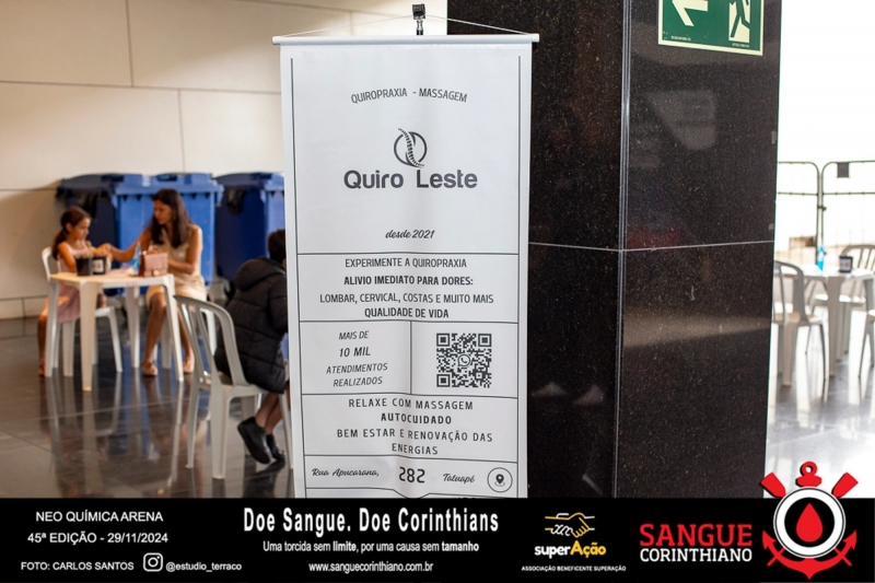 45º Edição - Campanha Sangue Corinthiano - Neo Quimíca Arena