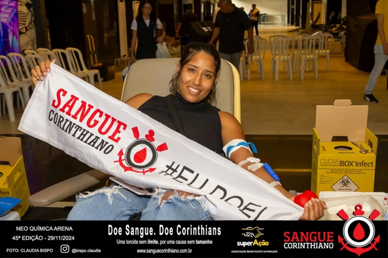 45º Edição - Campanha Sangue Corinthiano - Neo Quimíca Arena