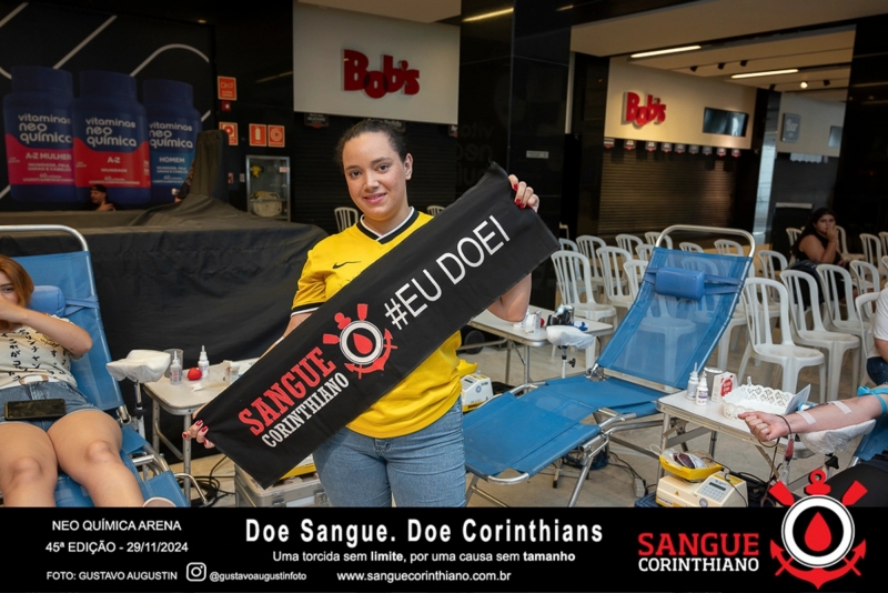45º Edição - Campanha Sangue Corinthiano - Neo Quimíca Arena