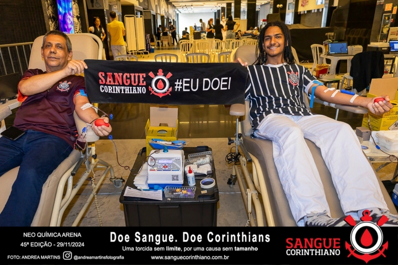 45º Edição - Campanha Sangue Corinthiano - Neo Quimíca Arena