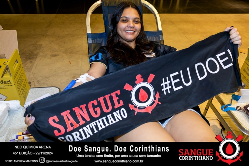 45º Edição - Campanha Sangue Corinthiano - Neo Quimíca Arena
