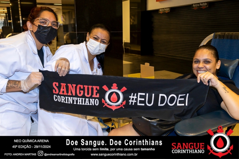 45º Edição - Campanha Sangue Corinthiano - Neo Quimíca Arena