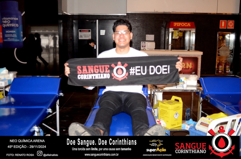 45º Edição - Campanha Sangue Corinthiano - Neo Quimíca Arena
