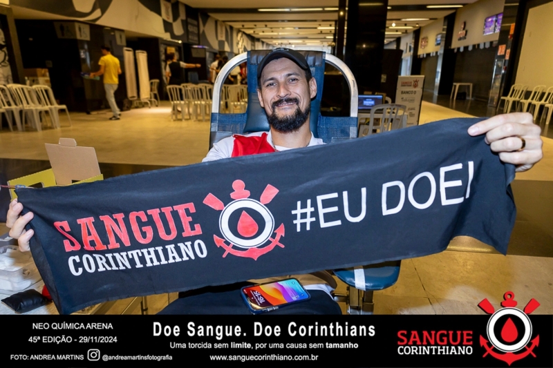 45º Edição - Campanha Sangue Corinthiano - Neo Quimíca Arena