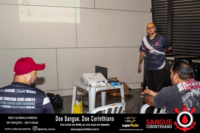 45º Edição - Campanha Sangue Corinthiano - Neo Quimíca Arena