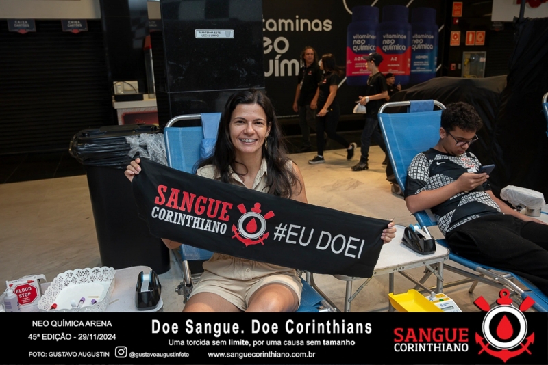 45º Edição - Campanha Sangue Corinthiano - Neo Quimíca Arena