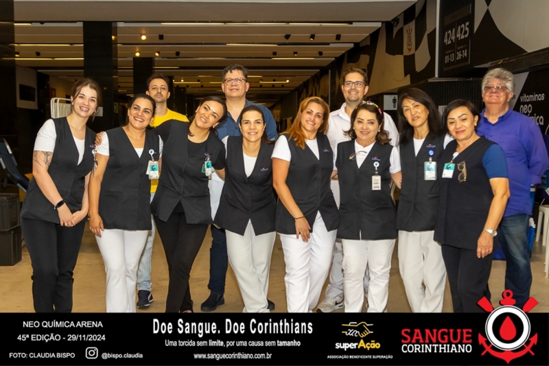 45º Edição - Campanha Sangue Corinthiano - Neo Quimíca Arena