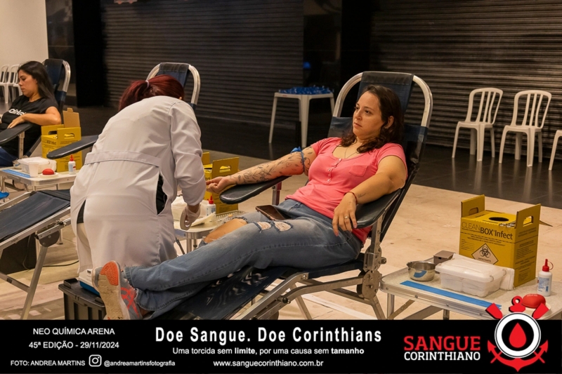 45º Edição - Campanha Sangue Corinthiano - Neo Quimíca Arena
