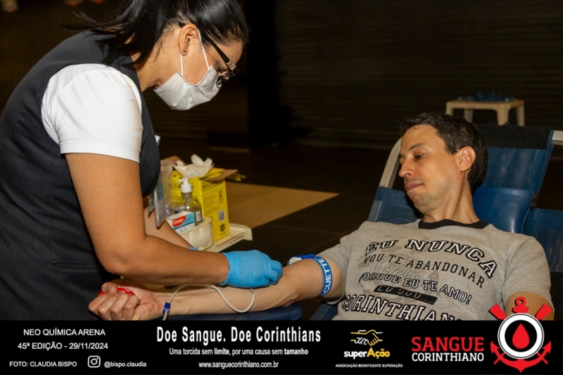45º Edição - Campanha Sangue Corinthiano - Neo Quimíca Arena
