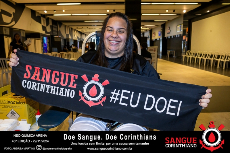 45º Edição - Campanha Sangue Corinthiano - Neo Quimíca Arena
