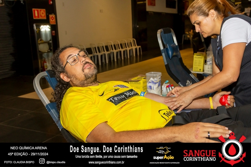 45º Edição - Campanha Sangue Corinthiano - Neo Quimíca Arena