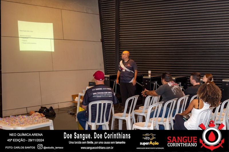 45º Edição - Campanha Sangue Corinthiano - Neo Quimíca Arena