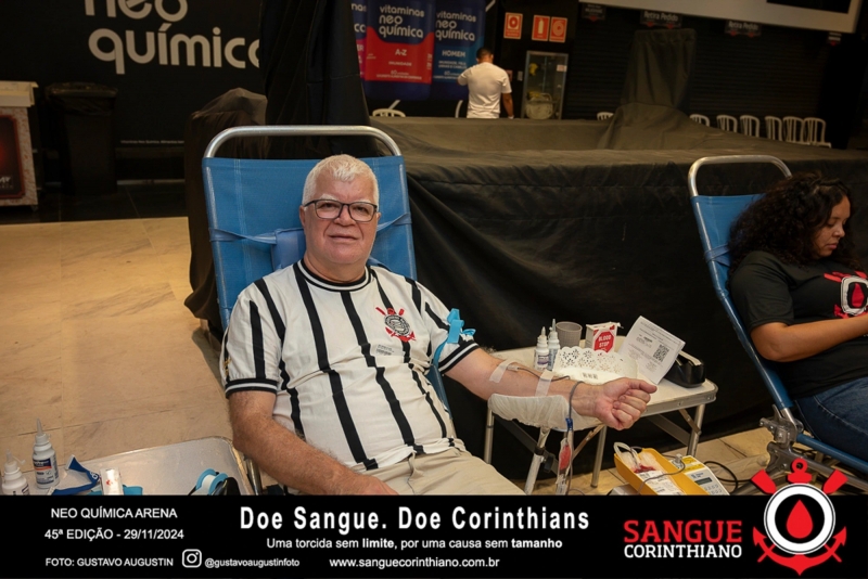 45º Edição - Campanha Sangue Corinthiano - Neo Quimíca Arena