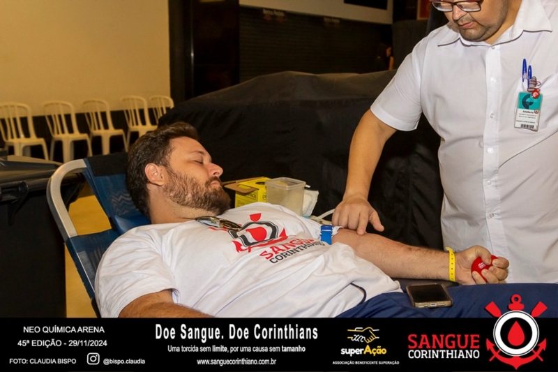 45º Edição - Campanha Sangue Corinthiano - Neo Quimíca Arena