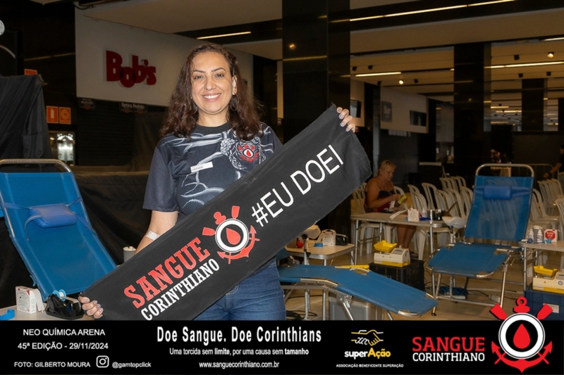 45º Edição - Campanha Sangue Corinthiano - Neo Quimíca Arena