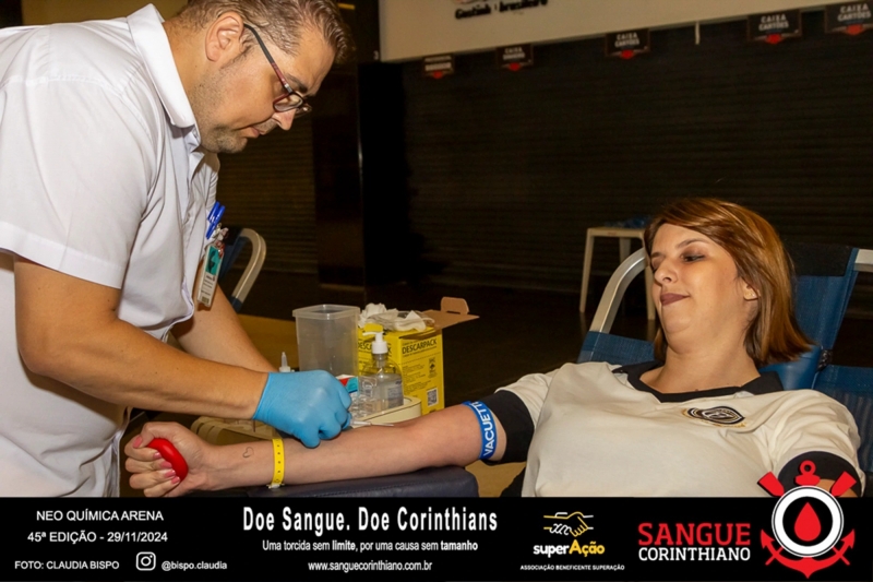 45º Edição - Campanha Sangue Corinthiano - Neo Quimíca Arena