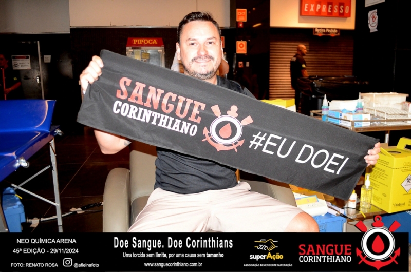 45º Edição - Campanha Sangue Corinthiano - Neo Quimíca Arena